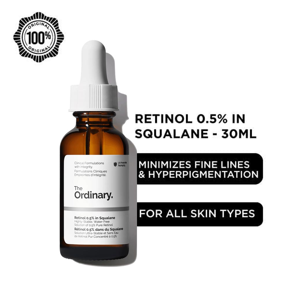 The Ordinary Retinol 0.5% In Squalane - 30ml - FaceValue