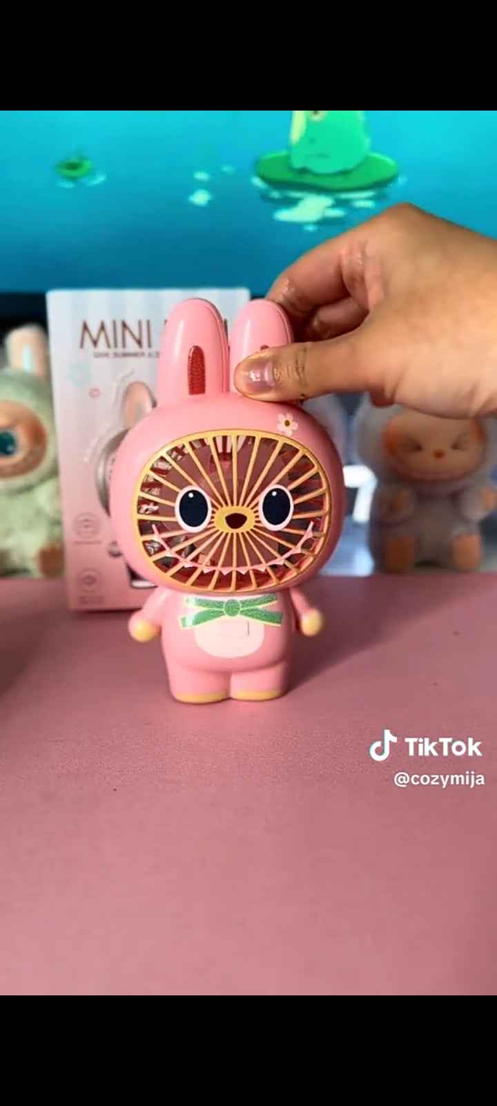 Labubu rechargeable Fan
