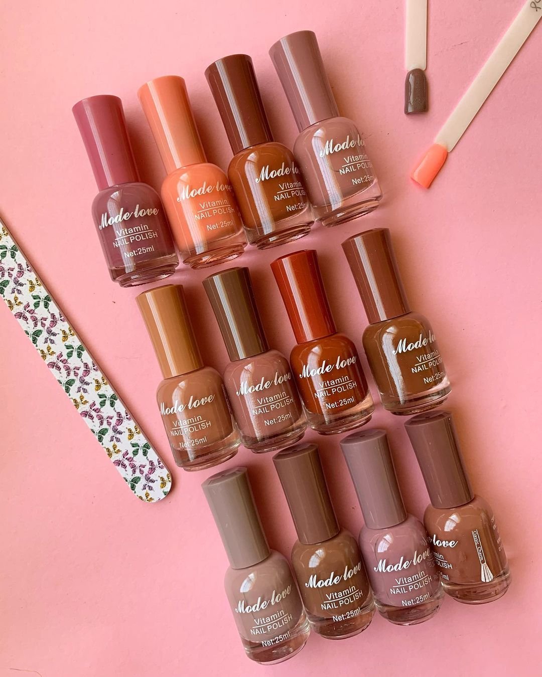 Imported 100% Original Matte Nail paints (Set of 12) - FaceValue