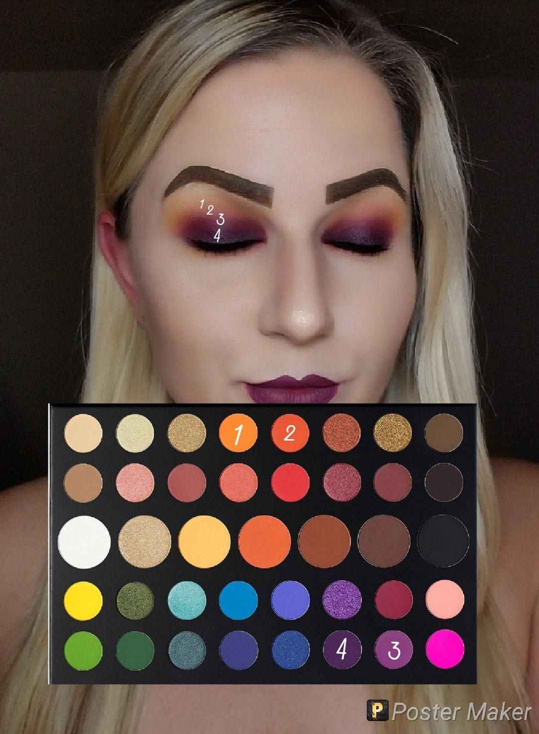 James Charles Artistry( Palette made in USA)