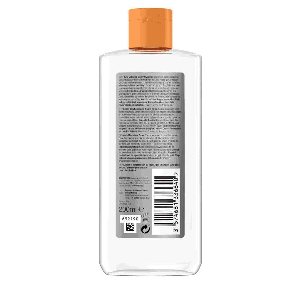 Neutrogena Anti- Mitesser lotion tonifiante toner 200ml