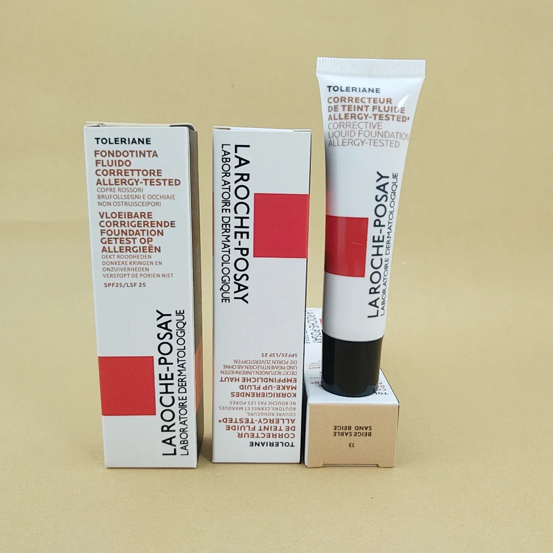 LA ROCHE-POSAY TOLERIANE CORRECTIVE LIQUID FOUNDATION - FaceValue