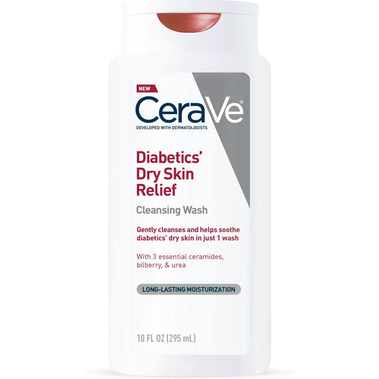 Diabetics Dry Skin Relief Cleansing Wash - FaceValue