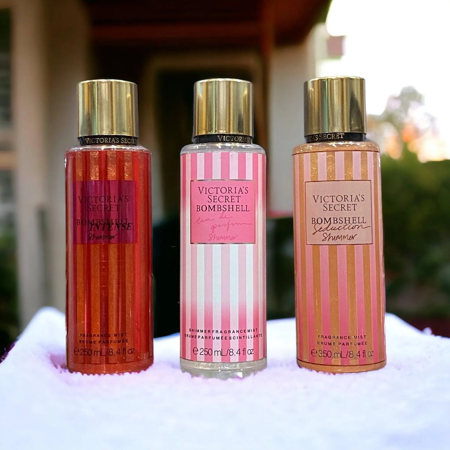 VICTORIA SECRET Bombshell Intense Shimmer, Shimmer, Seduction Shimmer - FaceValue