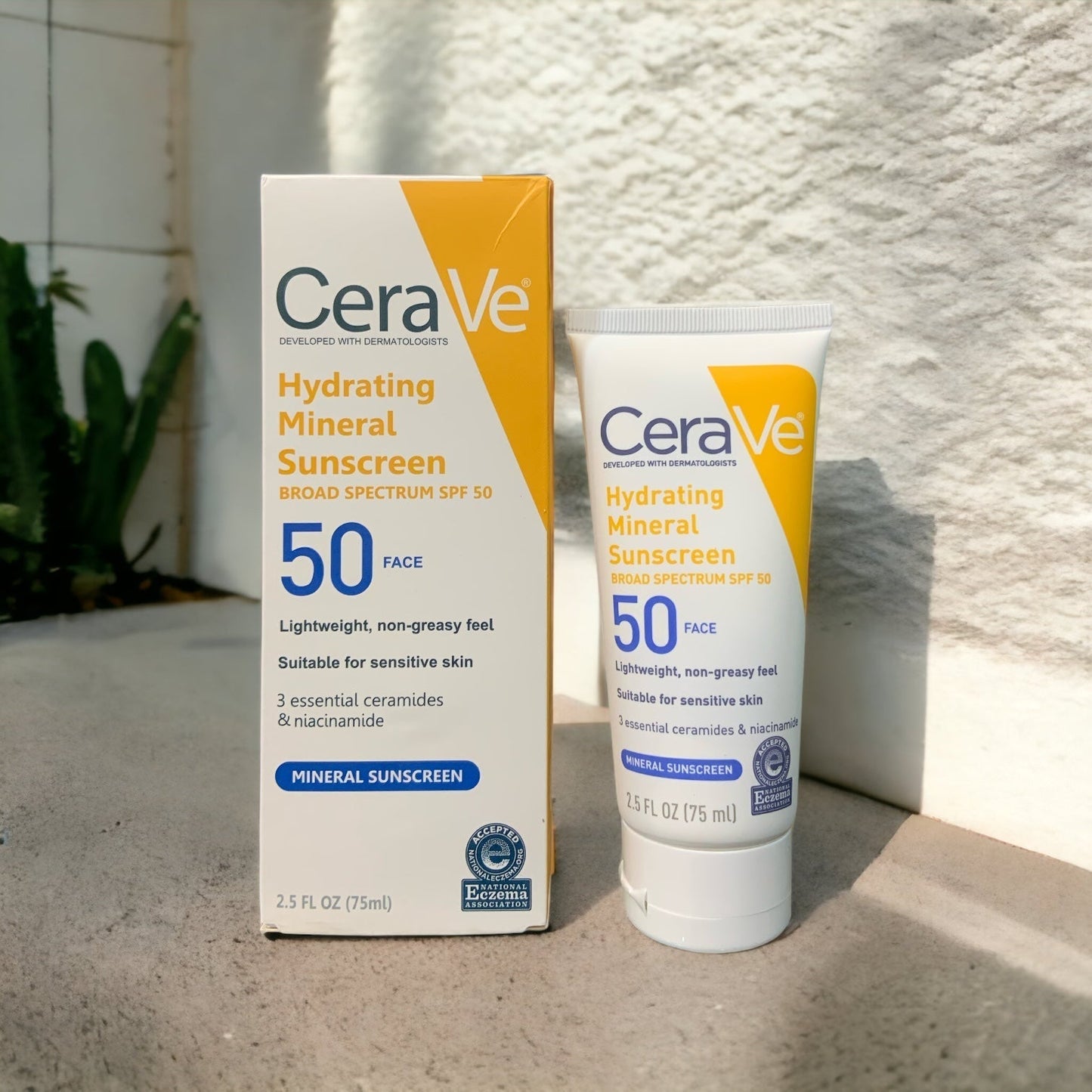 CeraVe Hydrating Mineral Sunscreen - FaceValue