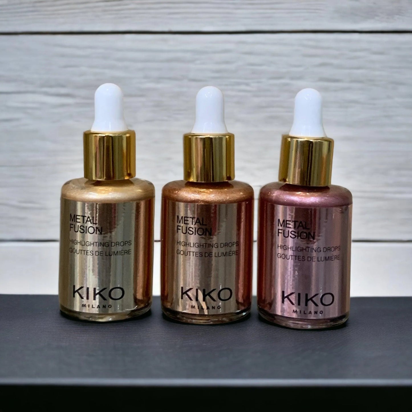 KIKO Milano Metal Fusion Highlighting Drops – Liquid Highlighter - FaceValue