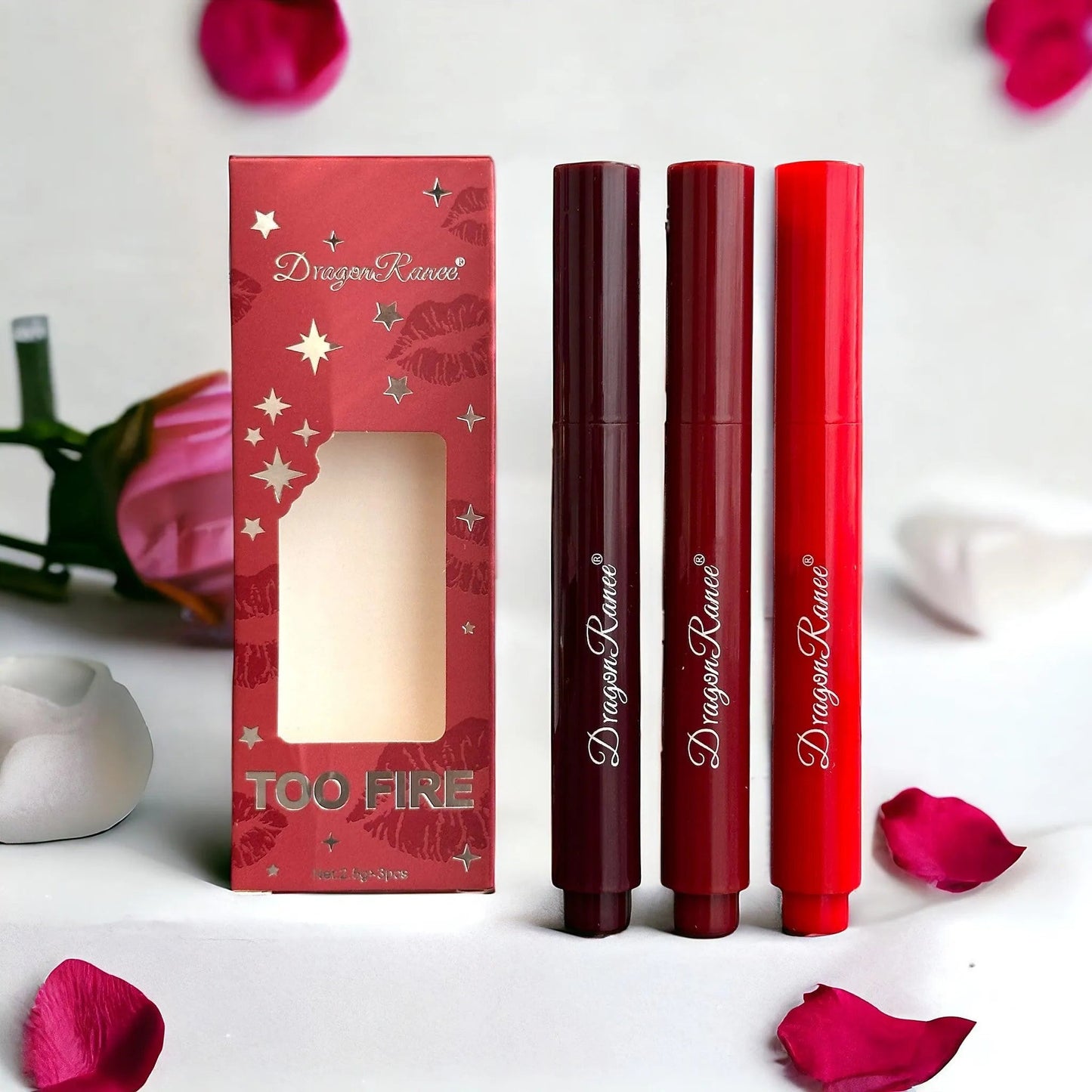 Dragon Ranee pck of 3 Lipstick - FaceValue