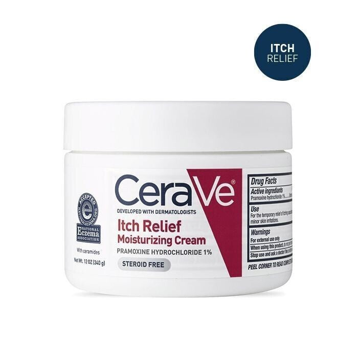 CeraVe Itch Relief Moisturising Cream - FaceValue