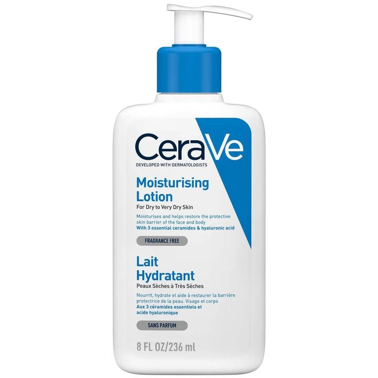CeraVe Moisturising Lotion for Dry to Very Dry Skin - 236ml - FaceValue