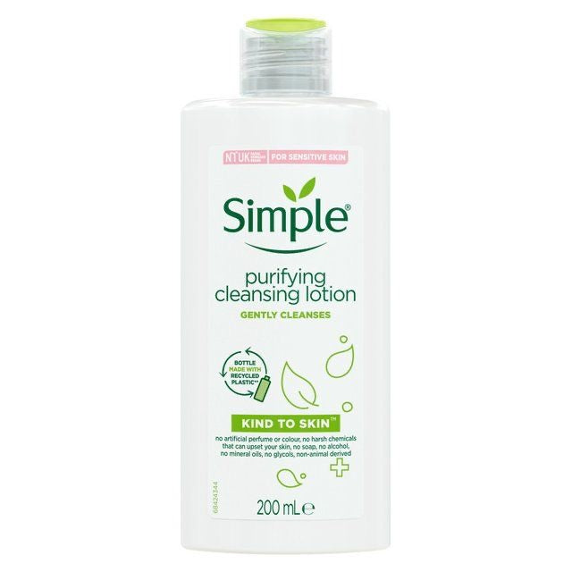 Simple Kind to Skin Purifying Cleansing Lotion - FaceValue