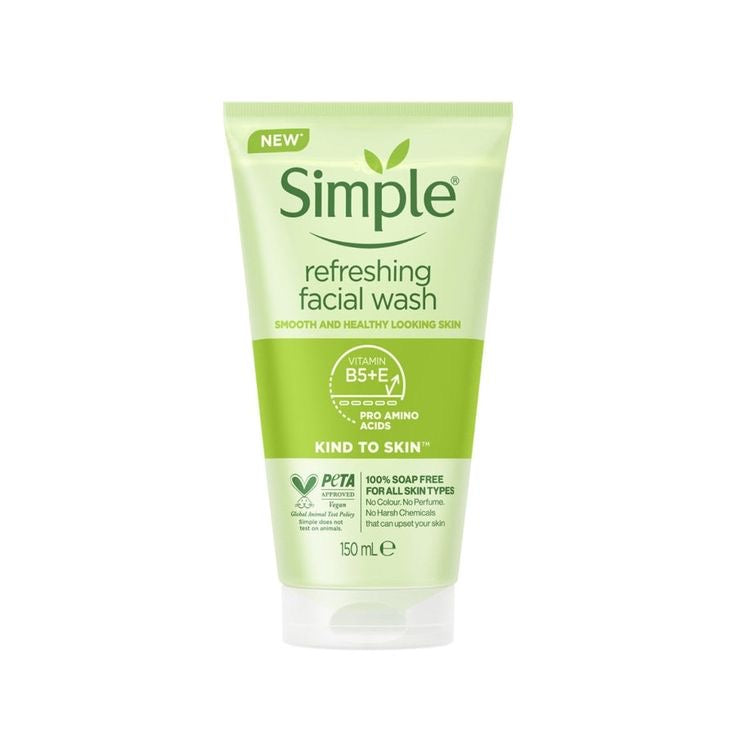 Simple Kind to Skin Refreshing Facial Wash - FaceValue