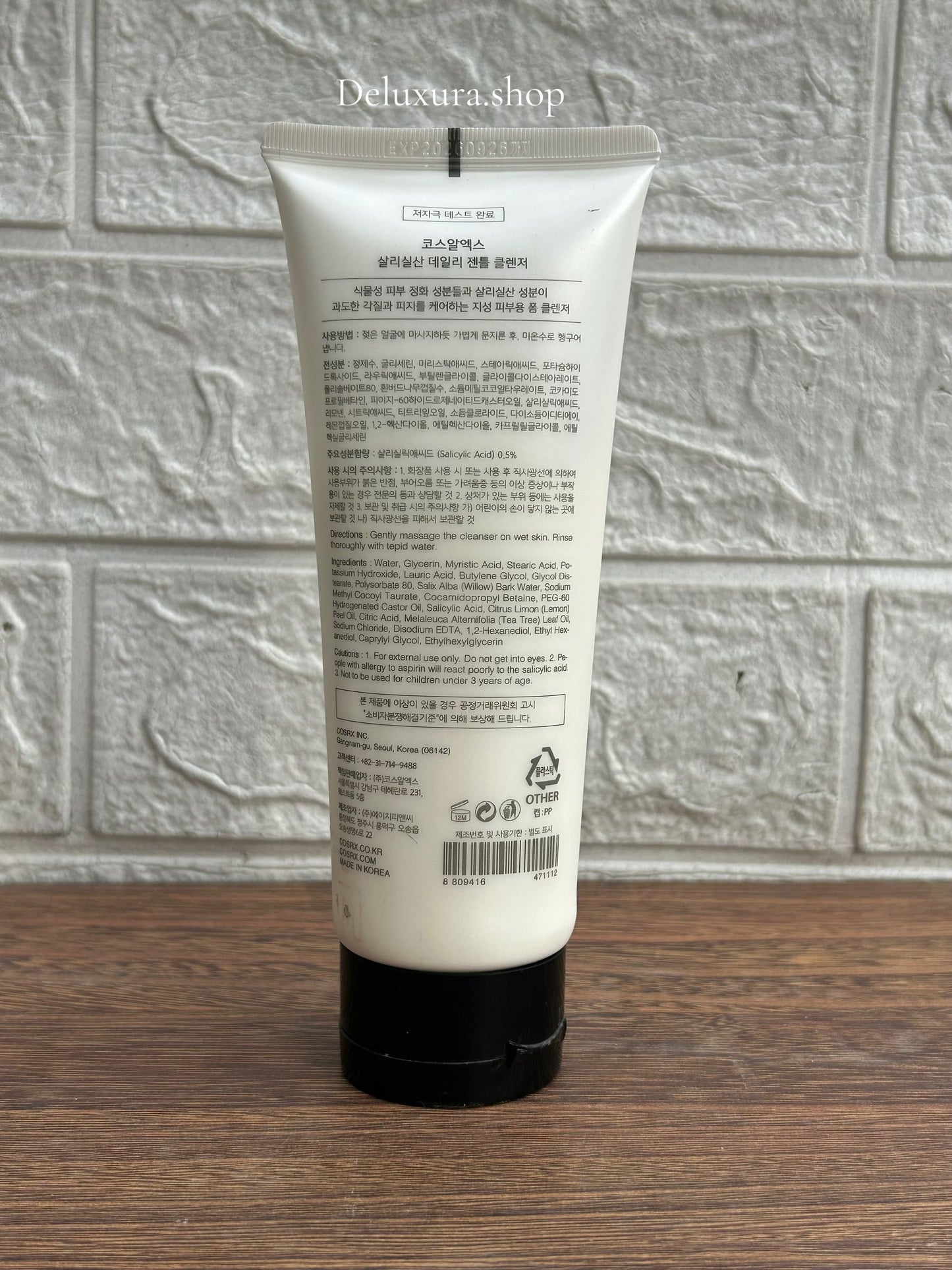 COSRX - Salicylic Acid Gentle Daily Cleanser 150ml - FaceValue