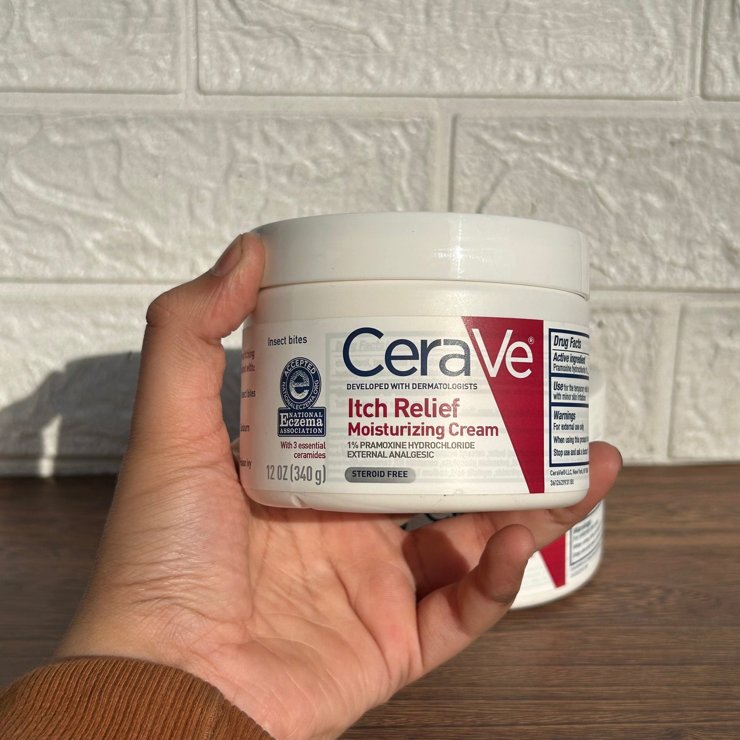 CeraVe Itch Relief Moisturising Cream - FaceValue