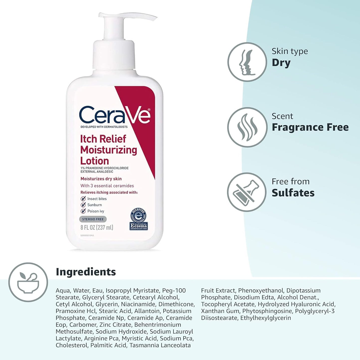 Itch Relief Moisturizing Lotion - FaceValue