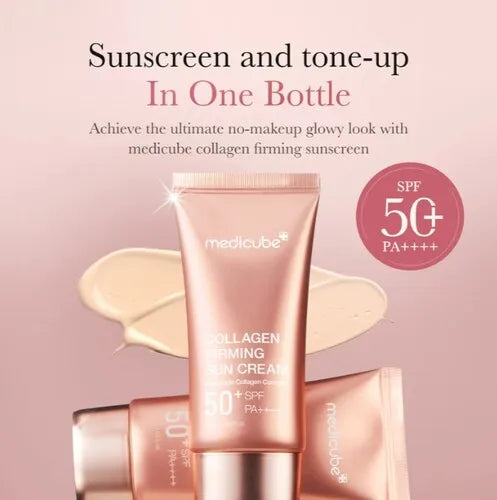 Medicube Collagen Firming Sun Cream 50+ SPF 50ml - FaceValue