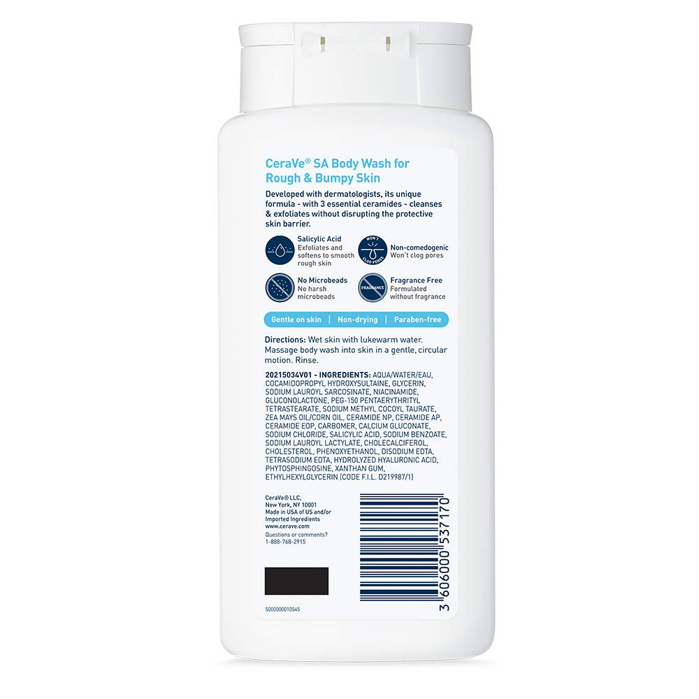 SA Body Wash for Rough & Bumpy Skin - FaceValue