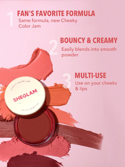 SHEGLAM Cheeky Color Jam - Rose Meadow - FaceValue