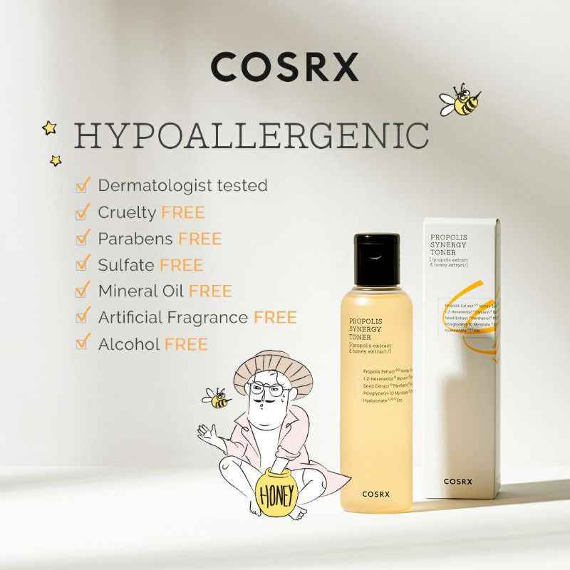 COSRX - Full Fit Propolis Synergy Toner 150ml ( with honey and propolis extract)