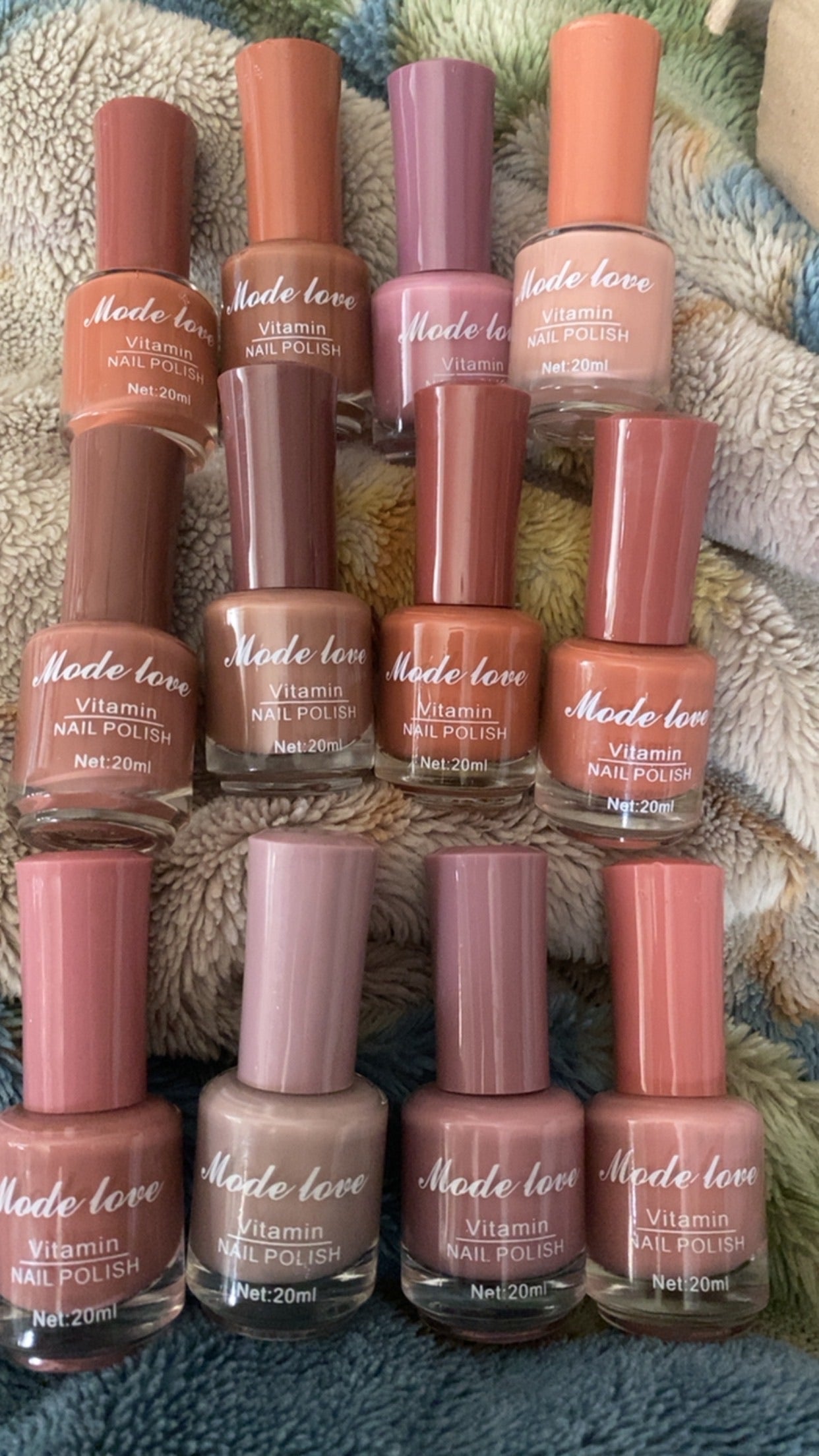 Imported 100% Original Matte Nail paints (Set of 12) - FaceValue