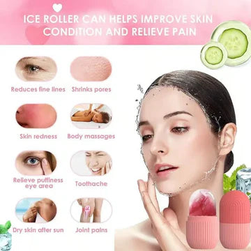 Ice Face Roller Reduces Acne Instant Face Brightness - FaceValue