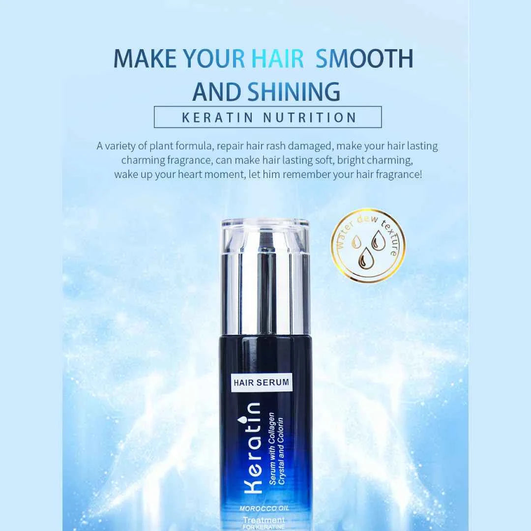 KERATIN MOISTURIZING & SMOOTH HAIR SERUM MOROCCO OIL 80ML