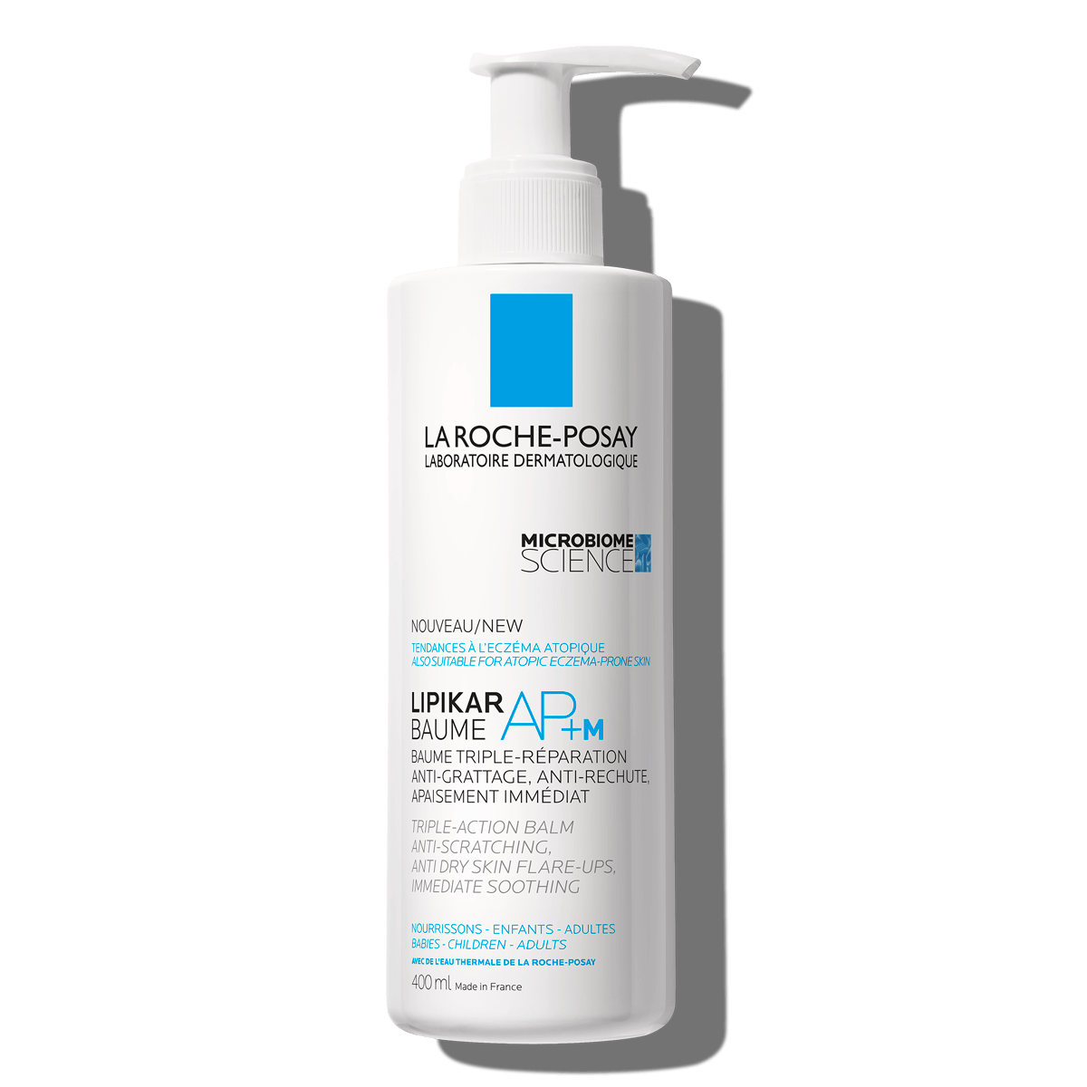 LA ROCHE POSAY LIPIKAR AP+M DAILY REPAIR FACE AND BODY MOISTURIZER FOR DRY SKIN 400ML - FaceValue