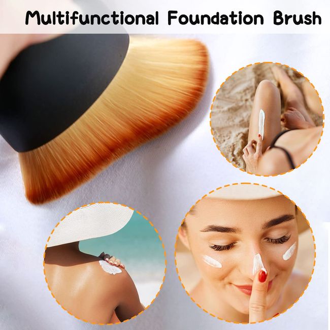 Tanning and Makeup Brush For Liquid Foundation Cream or Cosmetics - FaceValue