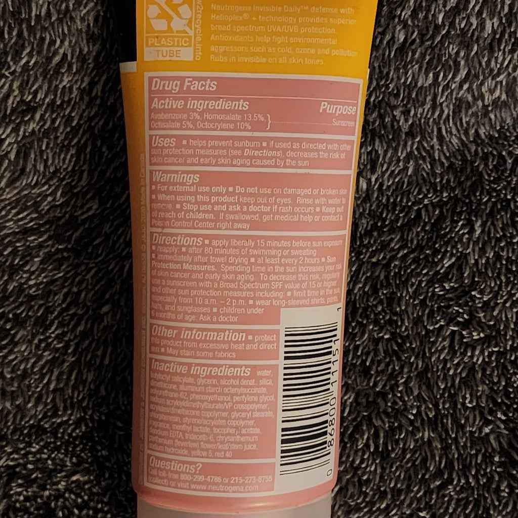 Invisible Daily Defense Sunscreen Lotion SPF 60+