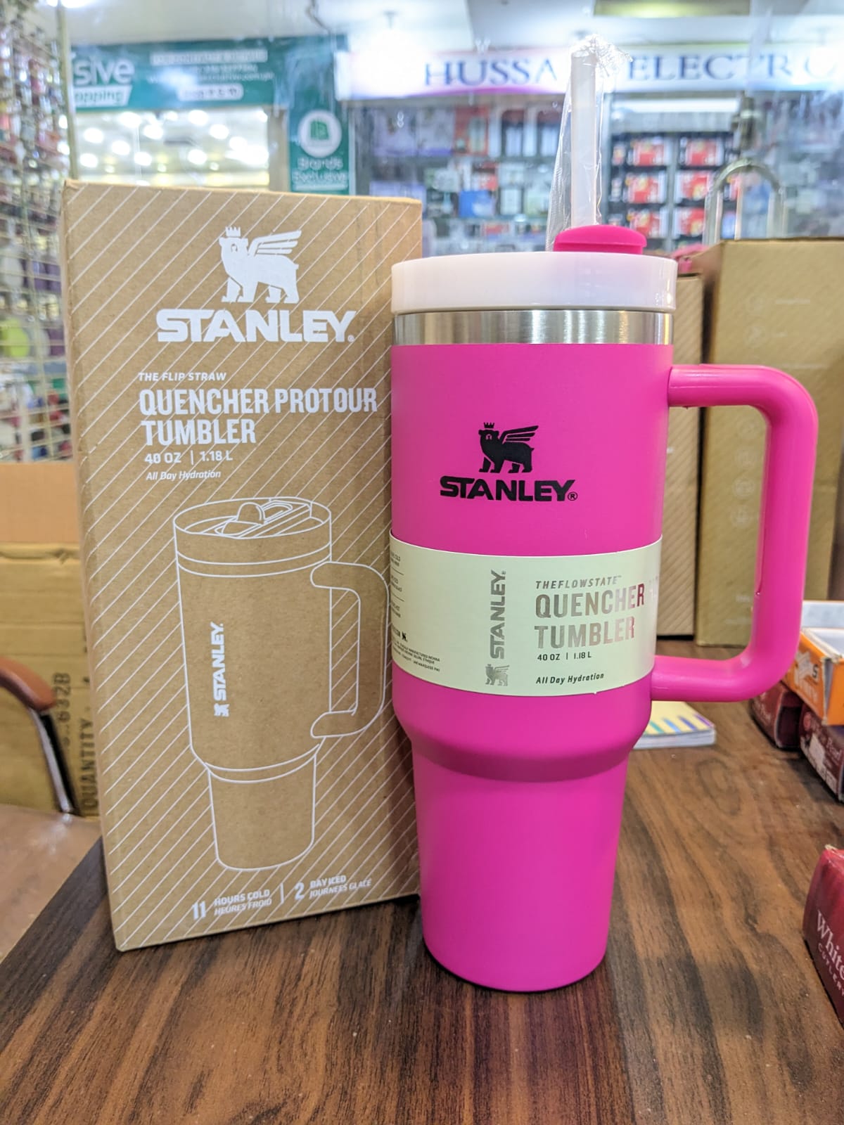 Customized Stanley Tumbler 40oz + free straw stopper