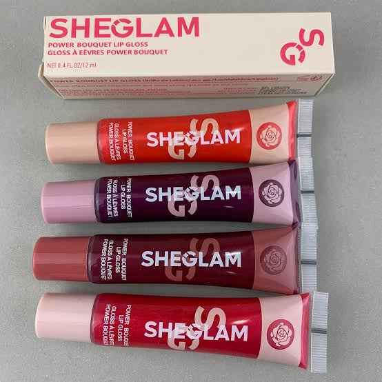 Sheglam Power Bouquet Lip Gloss 4pcs Set