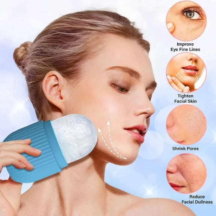 Ice Face Roller Reduces Acne Instant Face Brightness - FaceValue