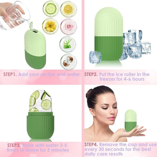 Ice Face Roller Reduces Acne Instant Face Brightness - FaceValue