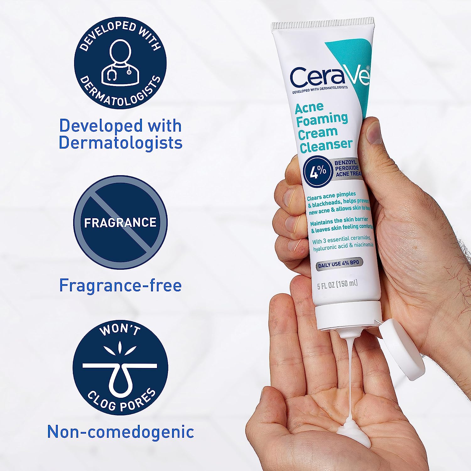 Acne Foaming Cream Cleanser - FaceValue