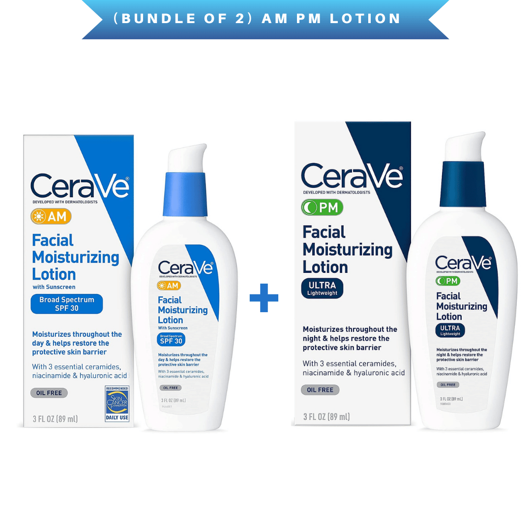(Bundle of 2) AM PM Facial Moisturuzing Lotion - FaceValue
