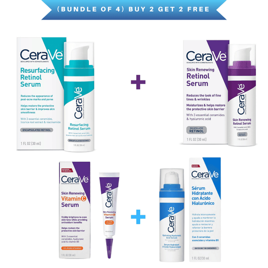 (Bundle of 4) Cerave Serums - FaceValue