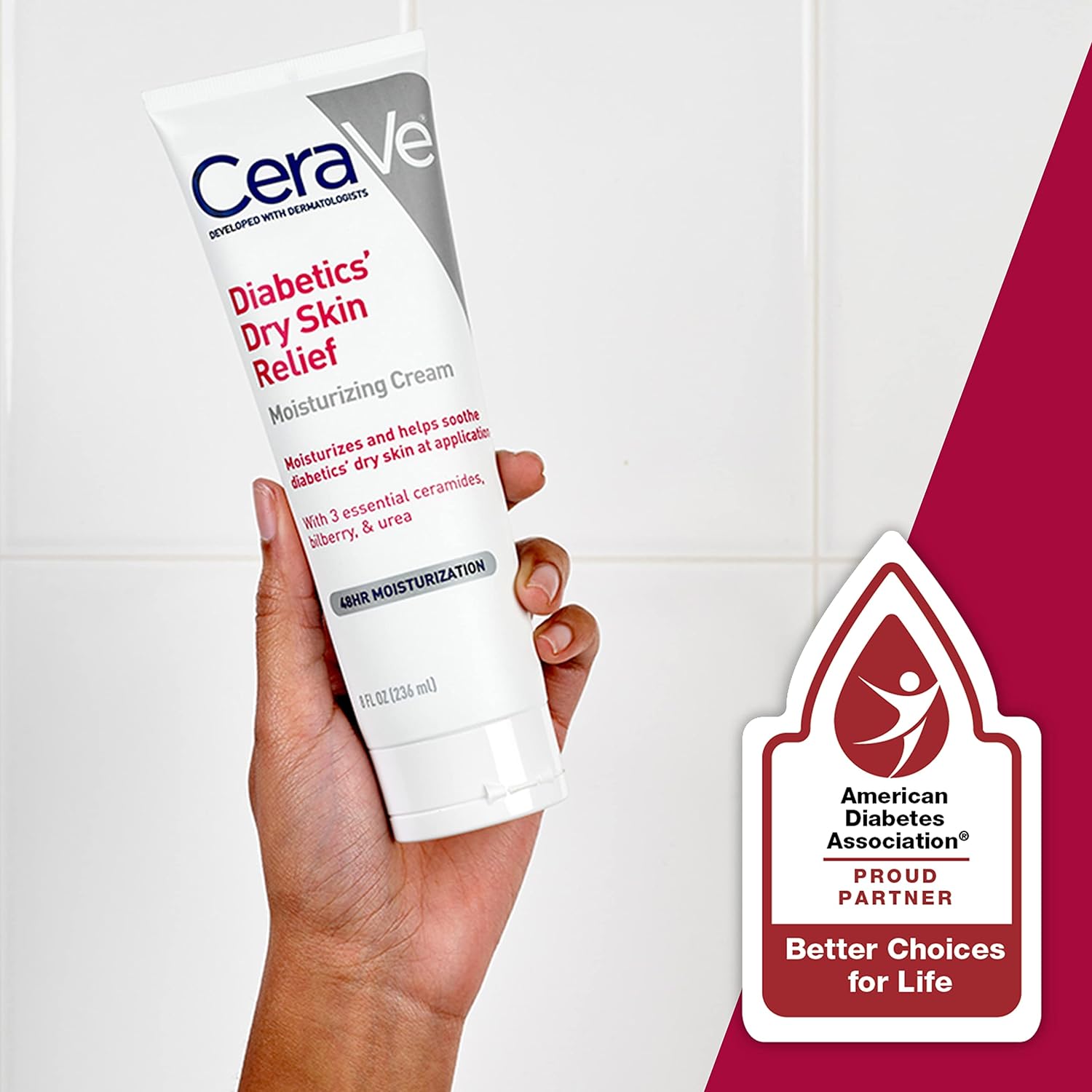Diabetics Dry Skin Relief Moisturizing Cream - FaceValue