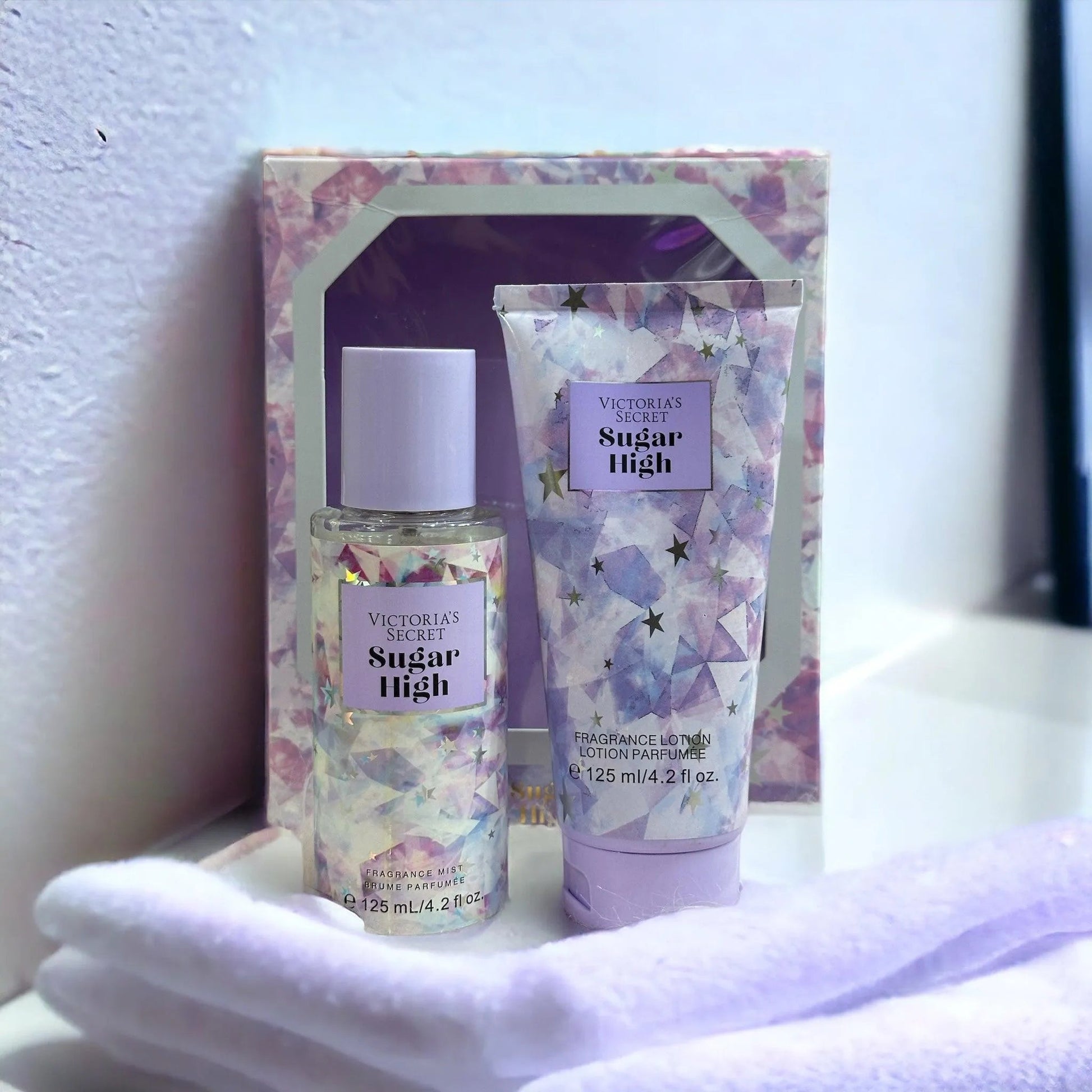 VICTORIA SECRET Sugar High Body Lotion & Mist Set - FaceValue