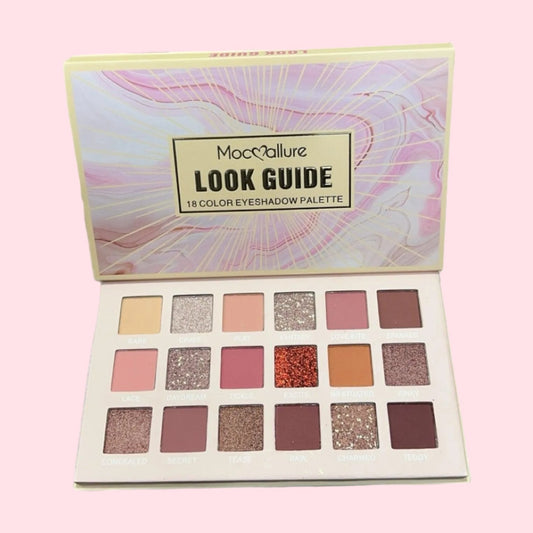 Mocallure Look Guide 18 Color Eyeshadow Palette - FaceValue