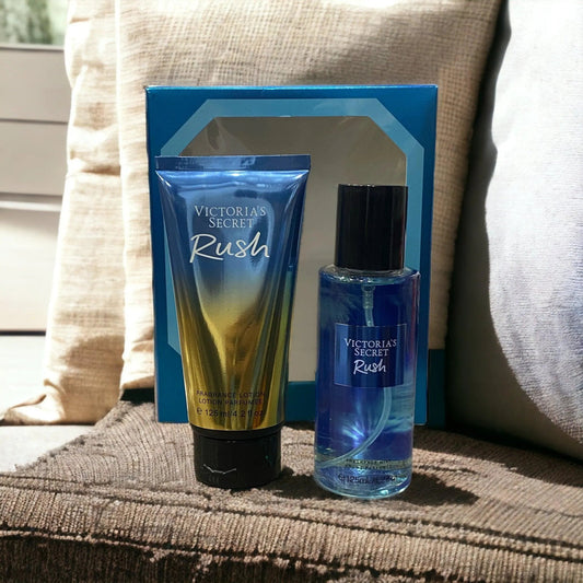 VICTORIA SECRET Rush Body Lotion & Mist Set - FaceValue