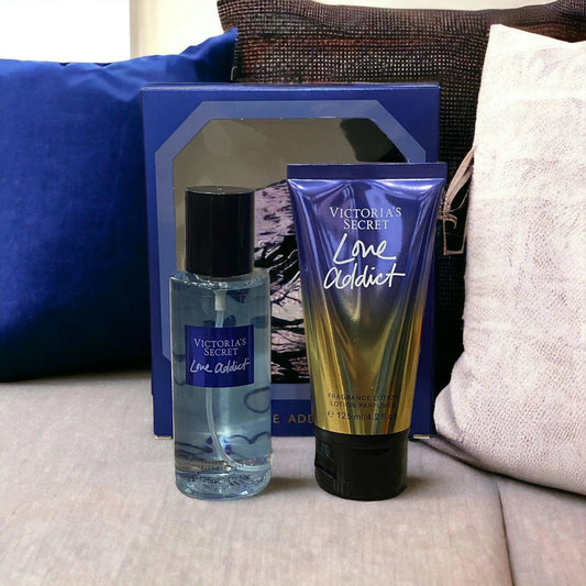 VICTORIA SECRET Love Addict Body Lotion & Mist Set - FaceValue
