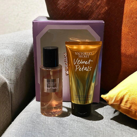 VICTORIA SECRET Velvet Petals Body Lotion & Mist Set - FaceValue