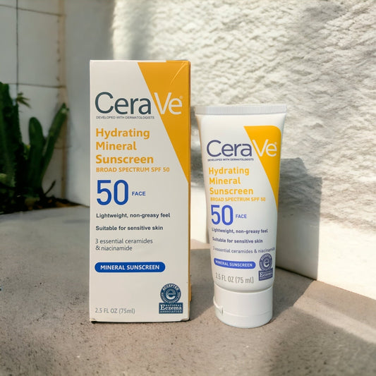 CeraVe Hydrating Mineral Sunscreen - FaceValue