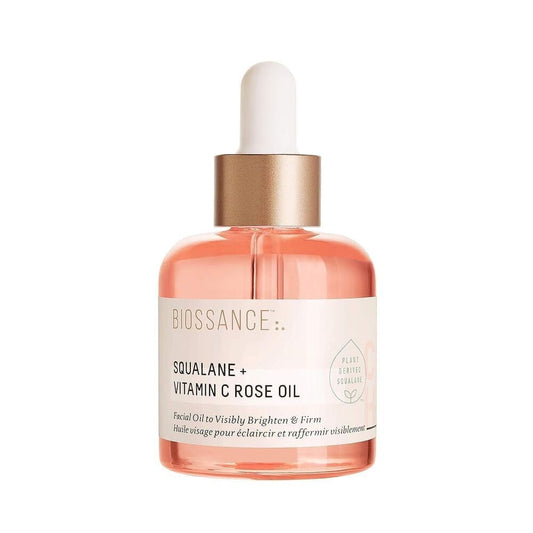 BIOSSANCE Squalane + Vitamin C Rose Oil - FaceValue