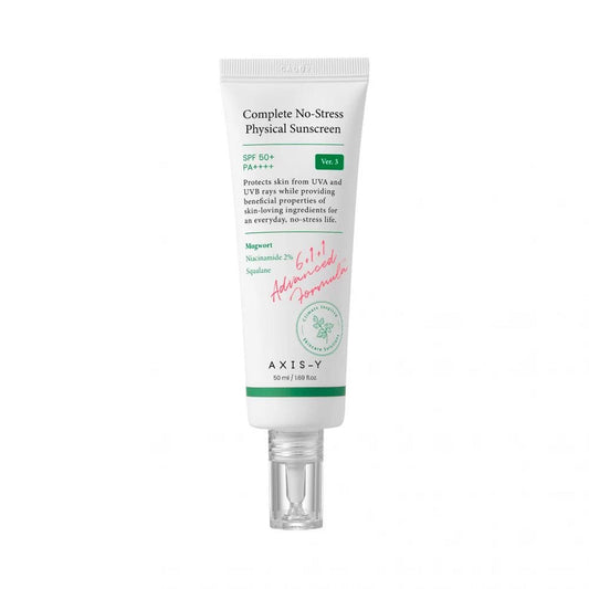 Axis-y Complete No-Stress Physical Sunscreen - FaceValue