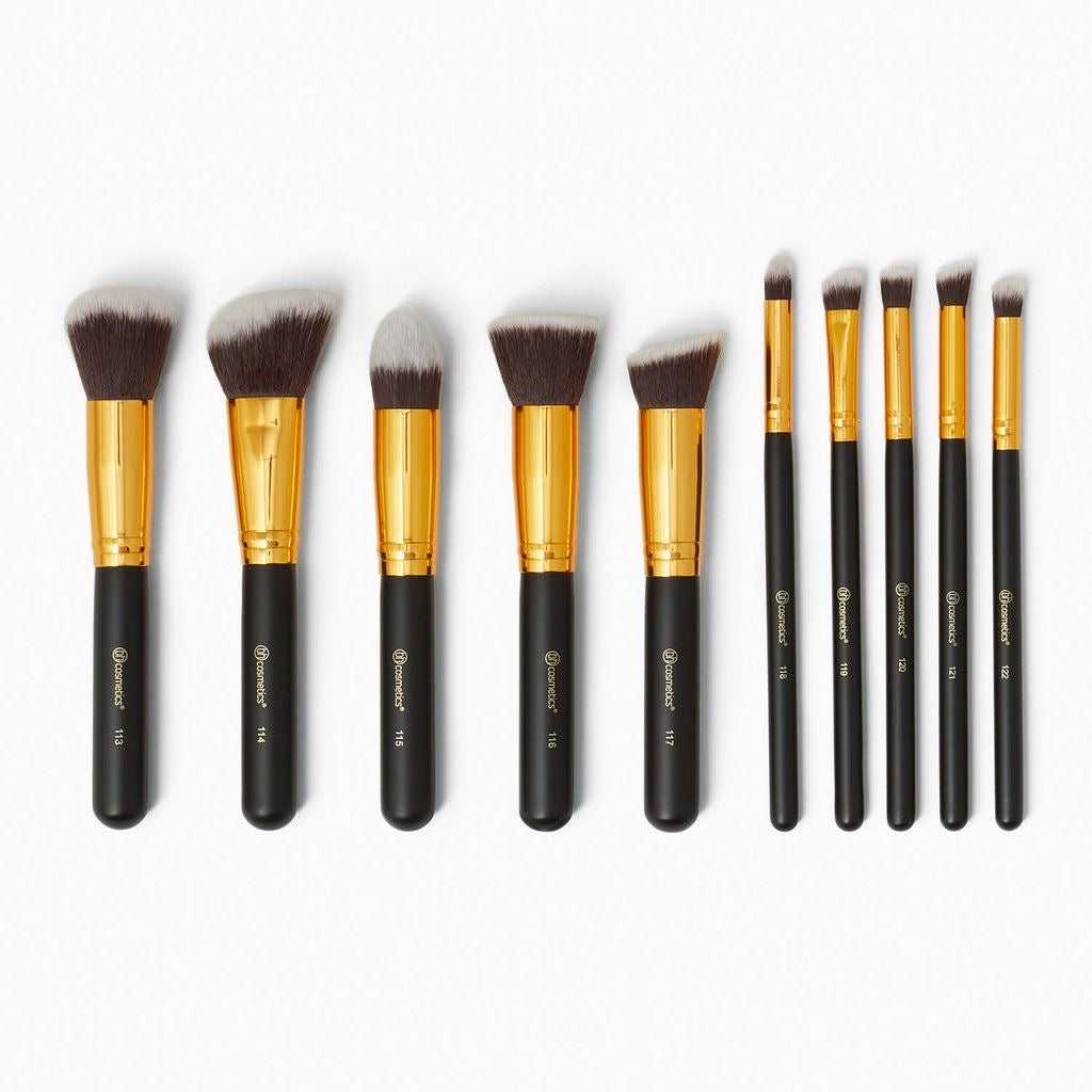 BH Cosmetics Sculpt and Blend Fan Faves 10-Piece Brush Set - FaceValue
