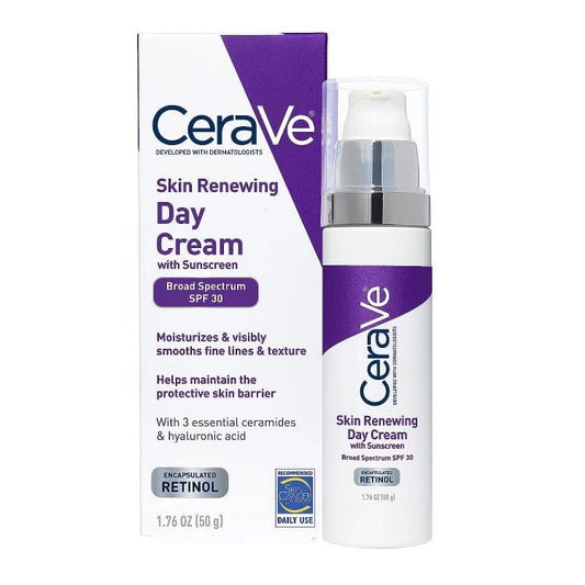 CeraVe Skin Renewing Day Cream with Sunscreen - FaceValue