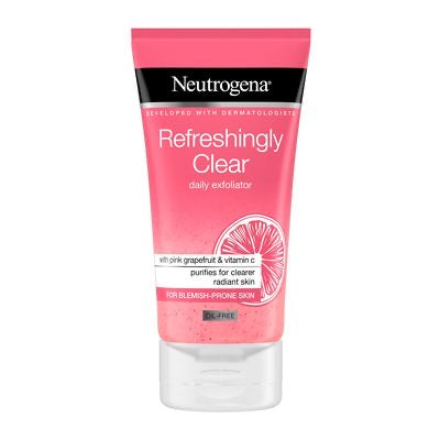 Neutrogena Refreshingly Clear Oil Free Exfoliator - FaceValue