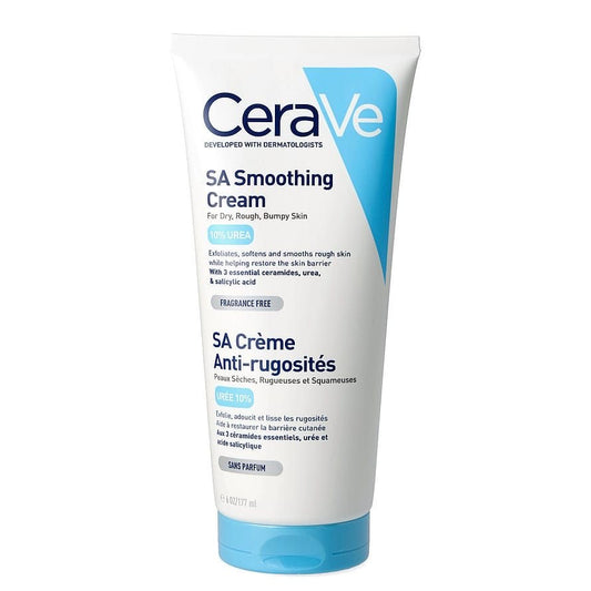 CeraVe SA Smoothing Moisturizing Cream for Rough & Uneven Skin – 6 oz by The Body Essential - FaceValue