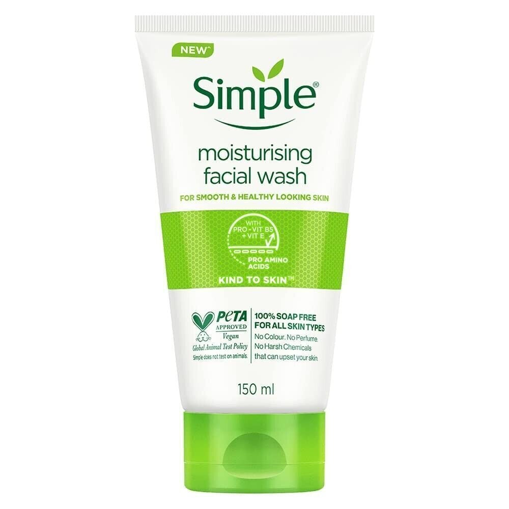 Simple Kind to Skin Moisturising Facial Wash - FaceValue