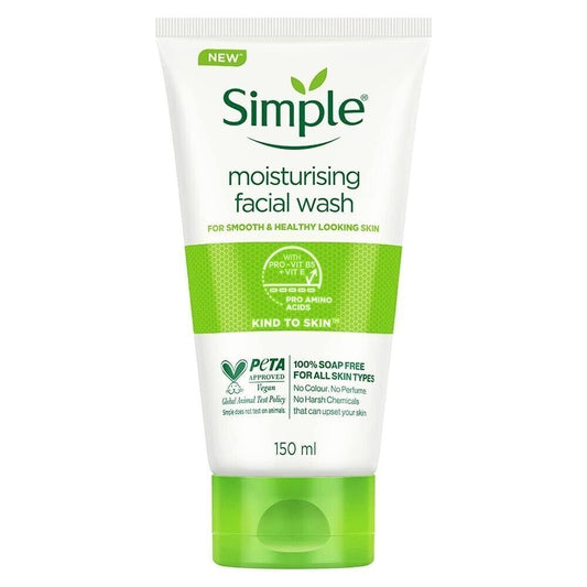 Simple Kind to Skin Moisturising Facial Wash - FaceValue